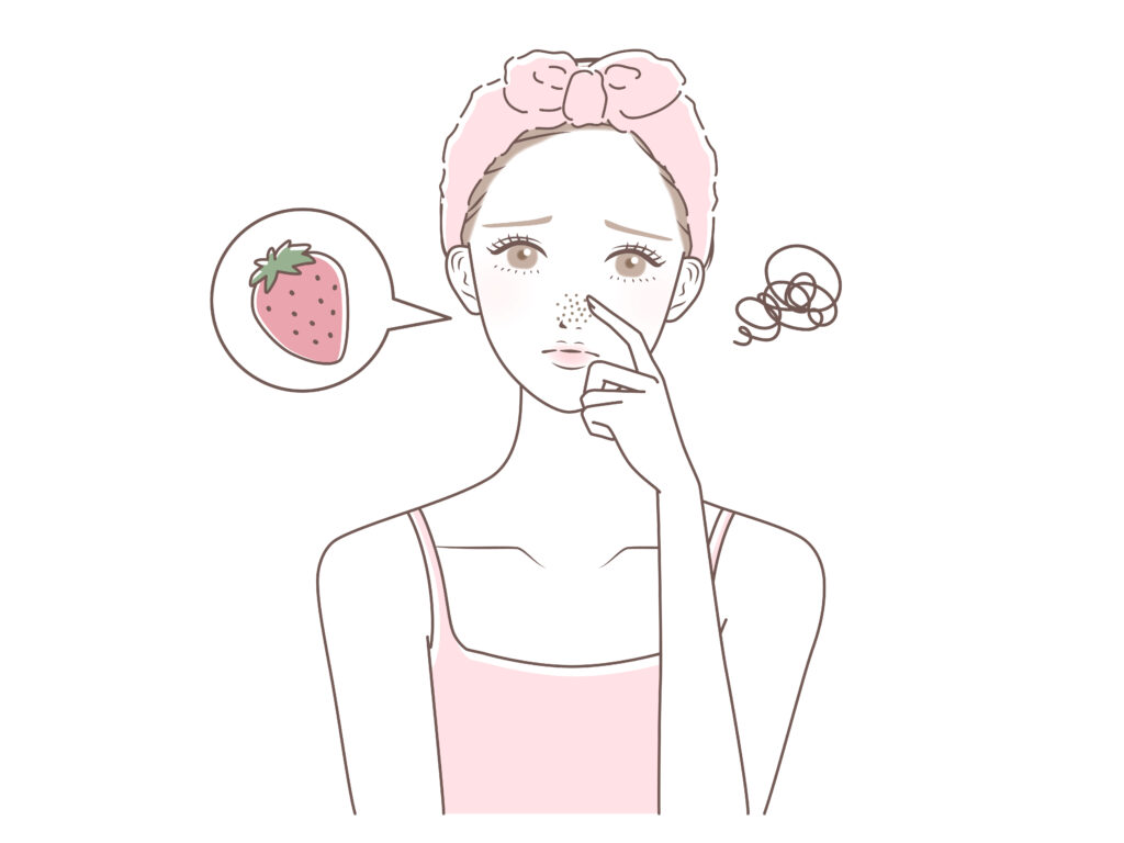 いちご鼻