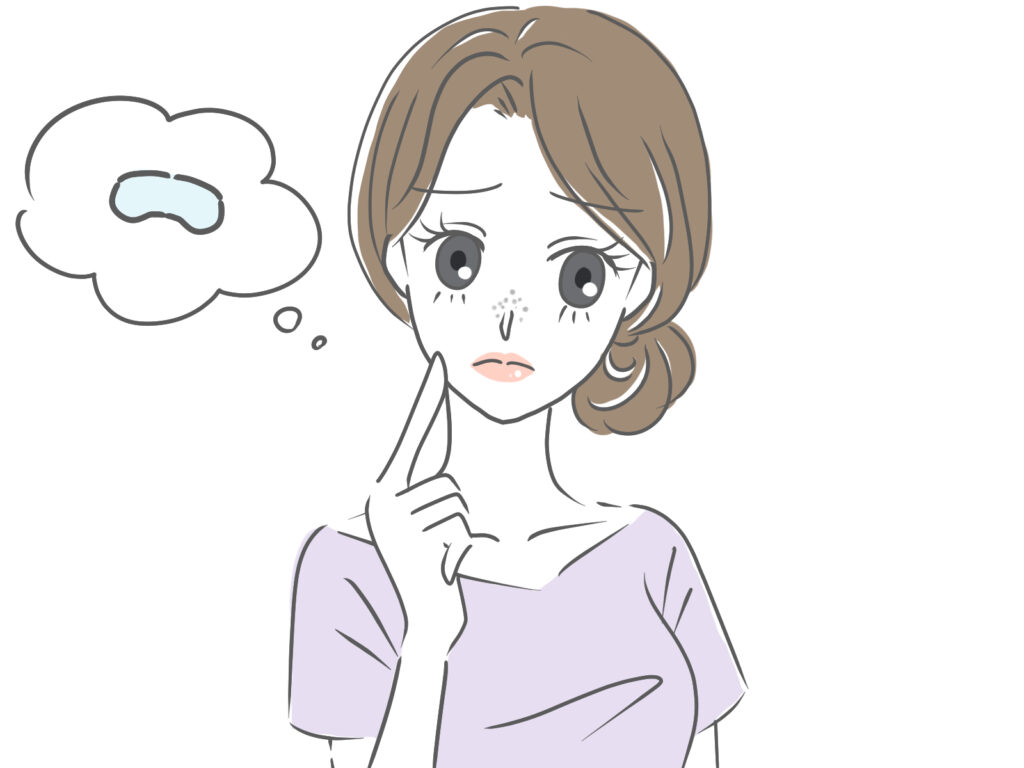 毛穴パック