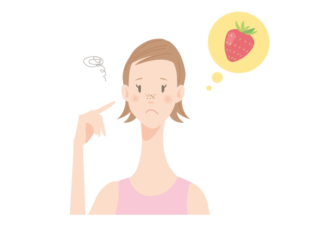 いちご鼻