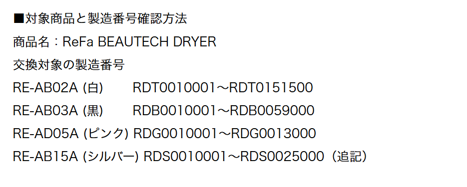 製造番号.
